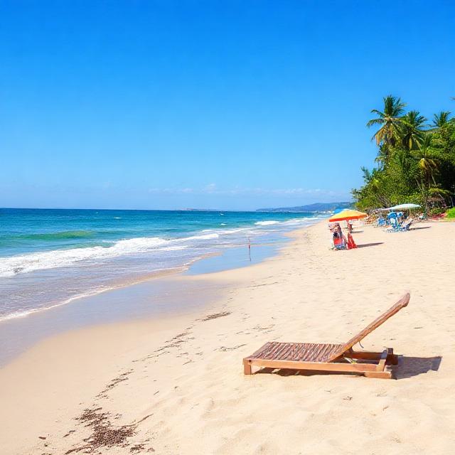 beautiful beach of seven mile